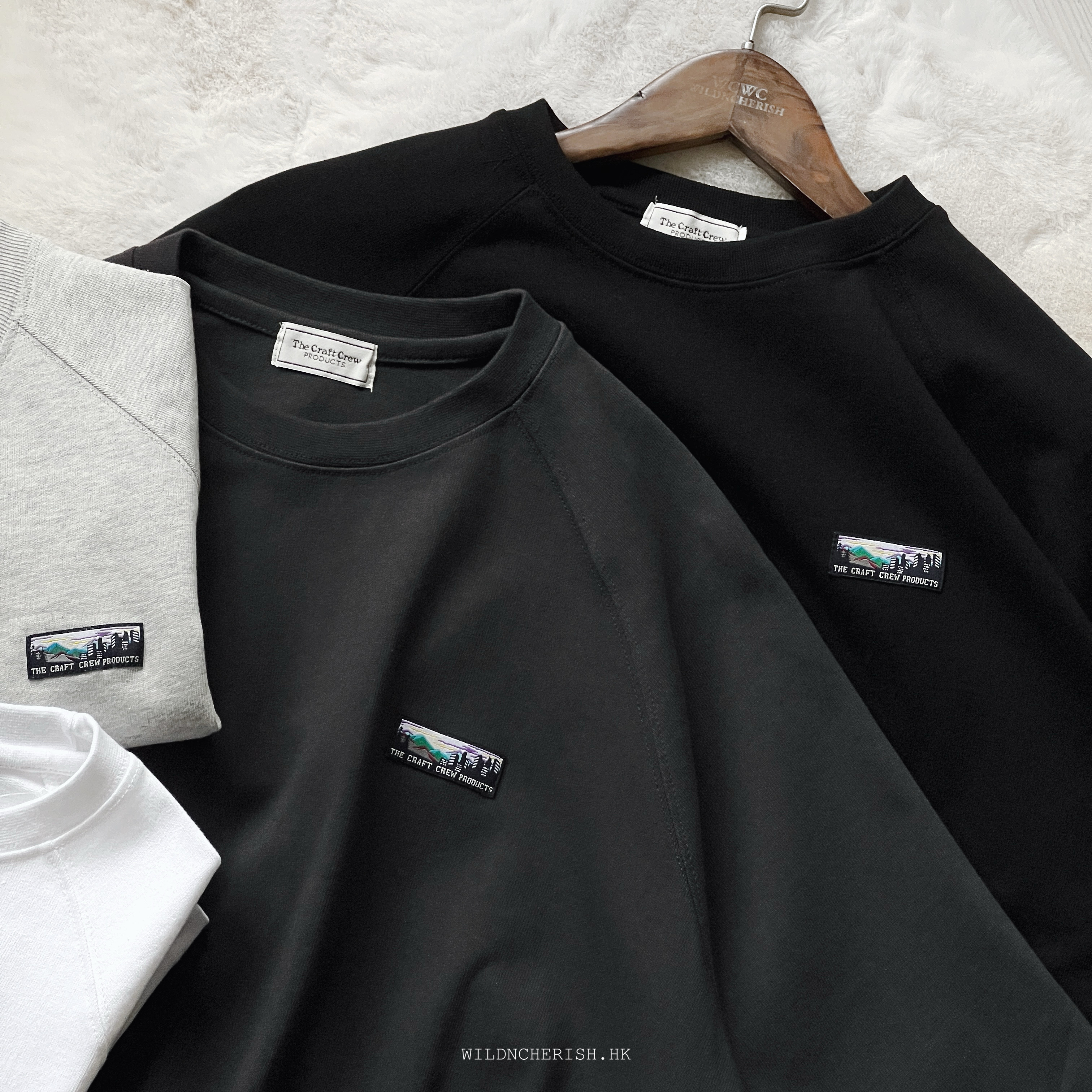 現貨 | The Craft Crew Products Heavyweight Oversized Raglan T-shirt 重磅 短袖