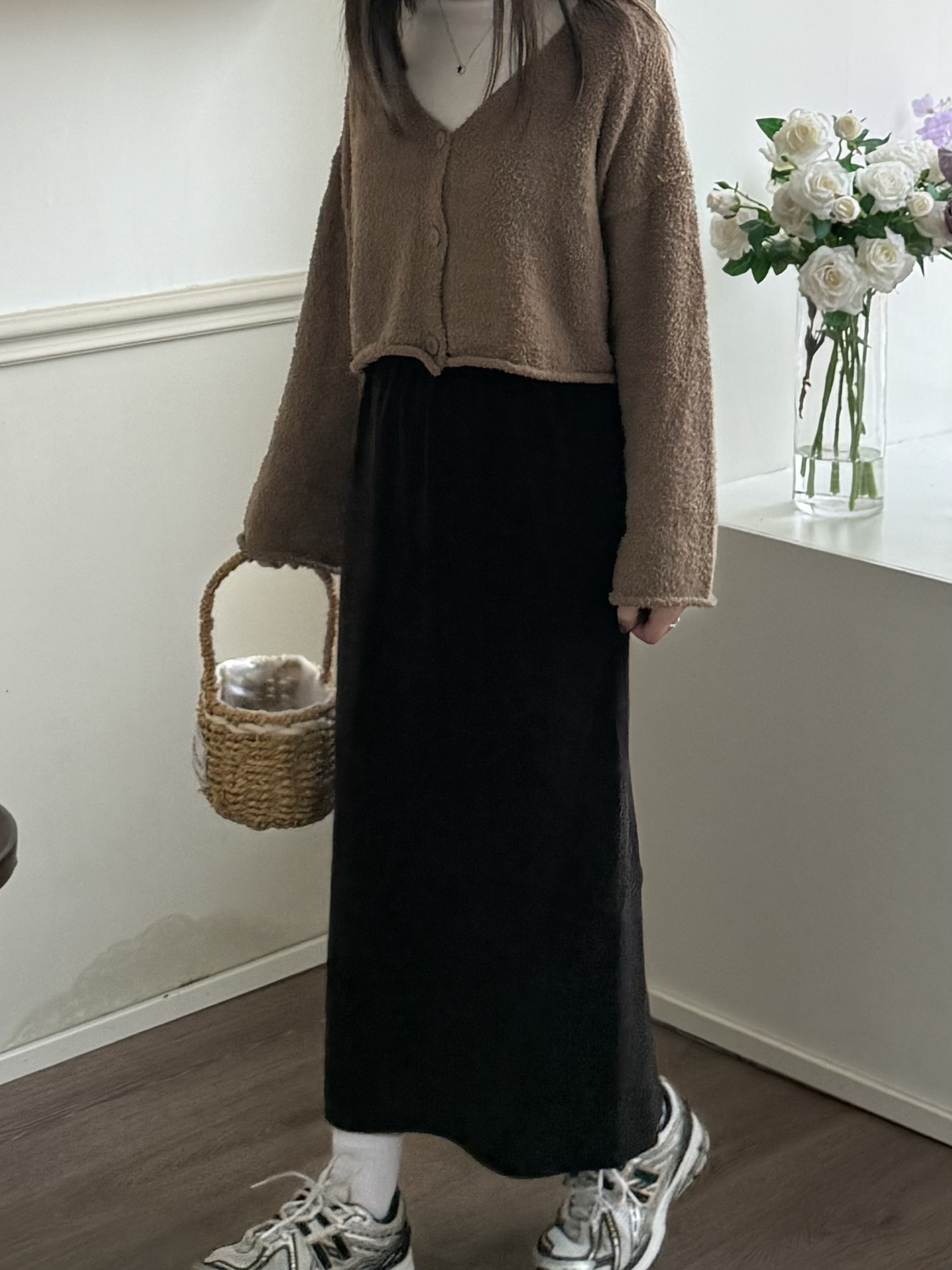 軟綿綿三釦上衣