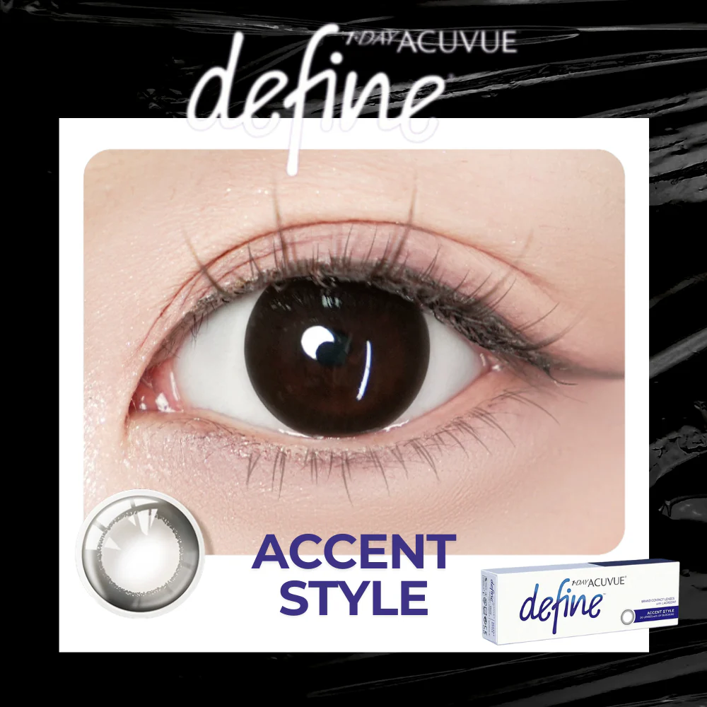 Acuvue DEFINE Accent Style (A) | 日拋 | 30片