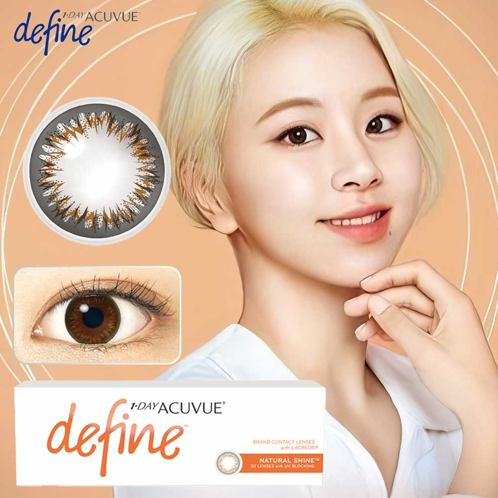 Acuvue DEFINE Natural Shine (N) | 日拋 | 30片