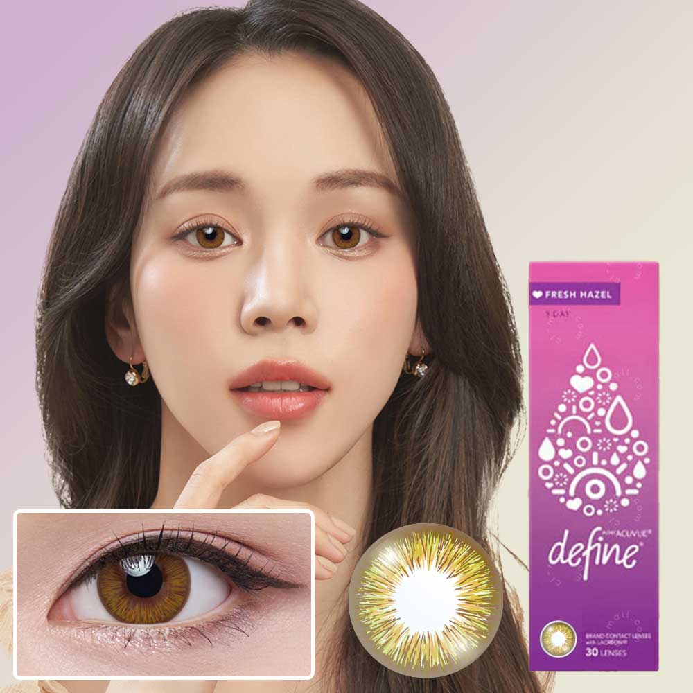 Acuvue DEFINE Fresh Hazel (FH) | 日拋 | 30片