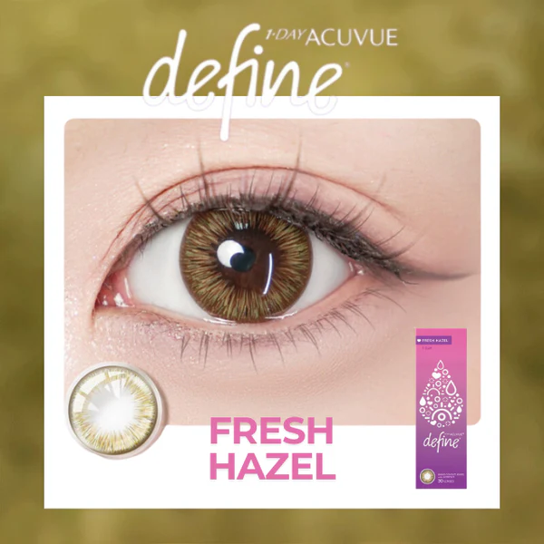 Acuvue DEFINE Fresh Hazel (FH) | 日拋 | 30片