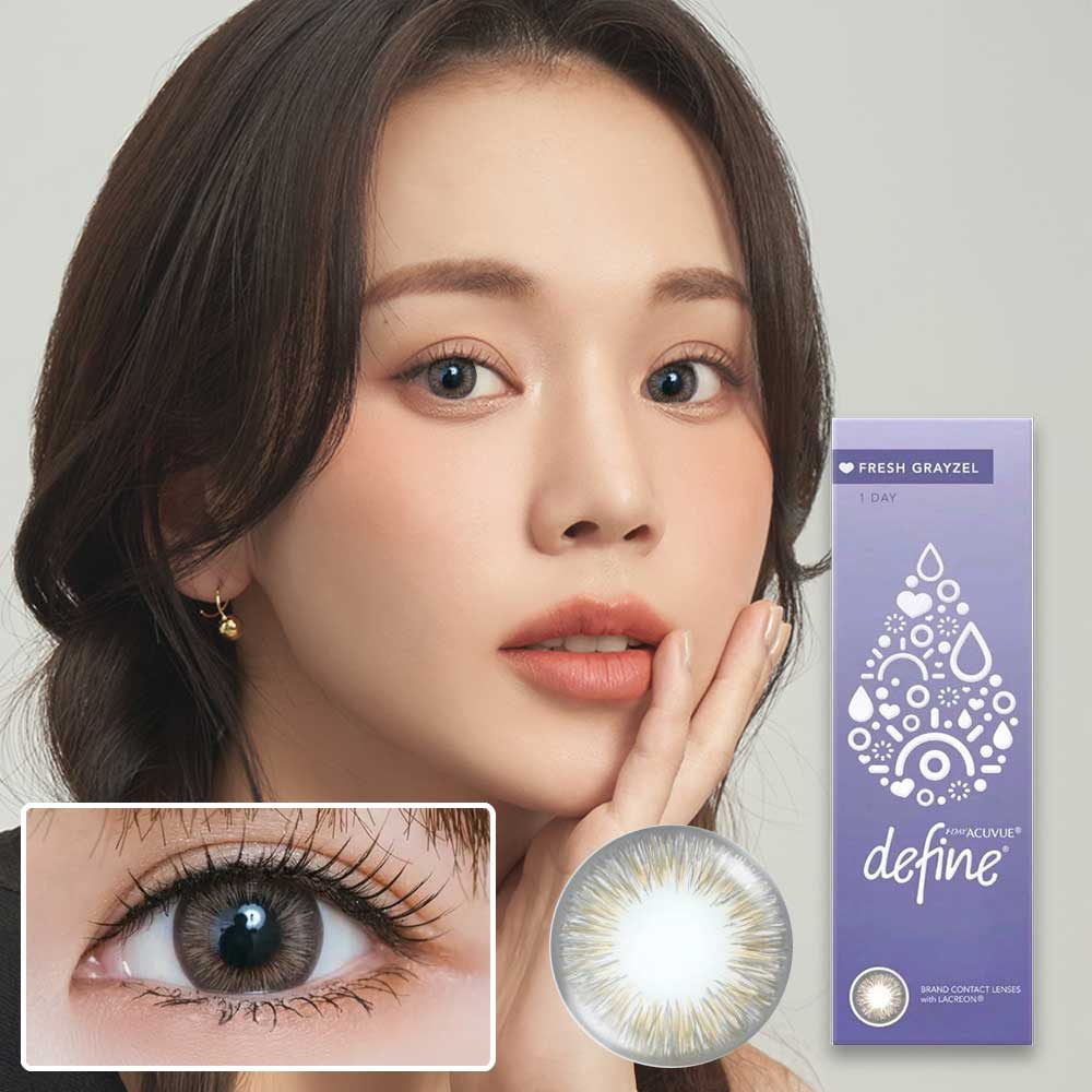 Acuvue DEFINE Fresh Grayzel (FZ) | 日拋 | 30片