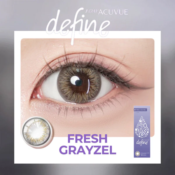 Acuvue DEFINE Fresh Grayzel (FZ) | 日拋 | 30片