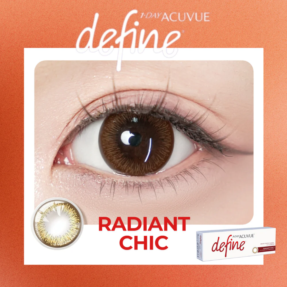 Acuvue DEFINE Radiant Chic (RH) | 日拋 | 30片