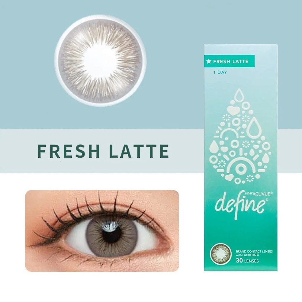 Acuvue DEFINE Fresh Latte (FL) | 日拋 | 30片