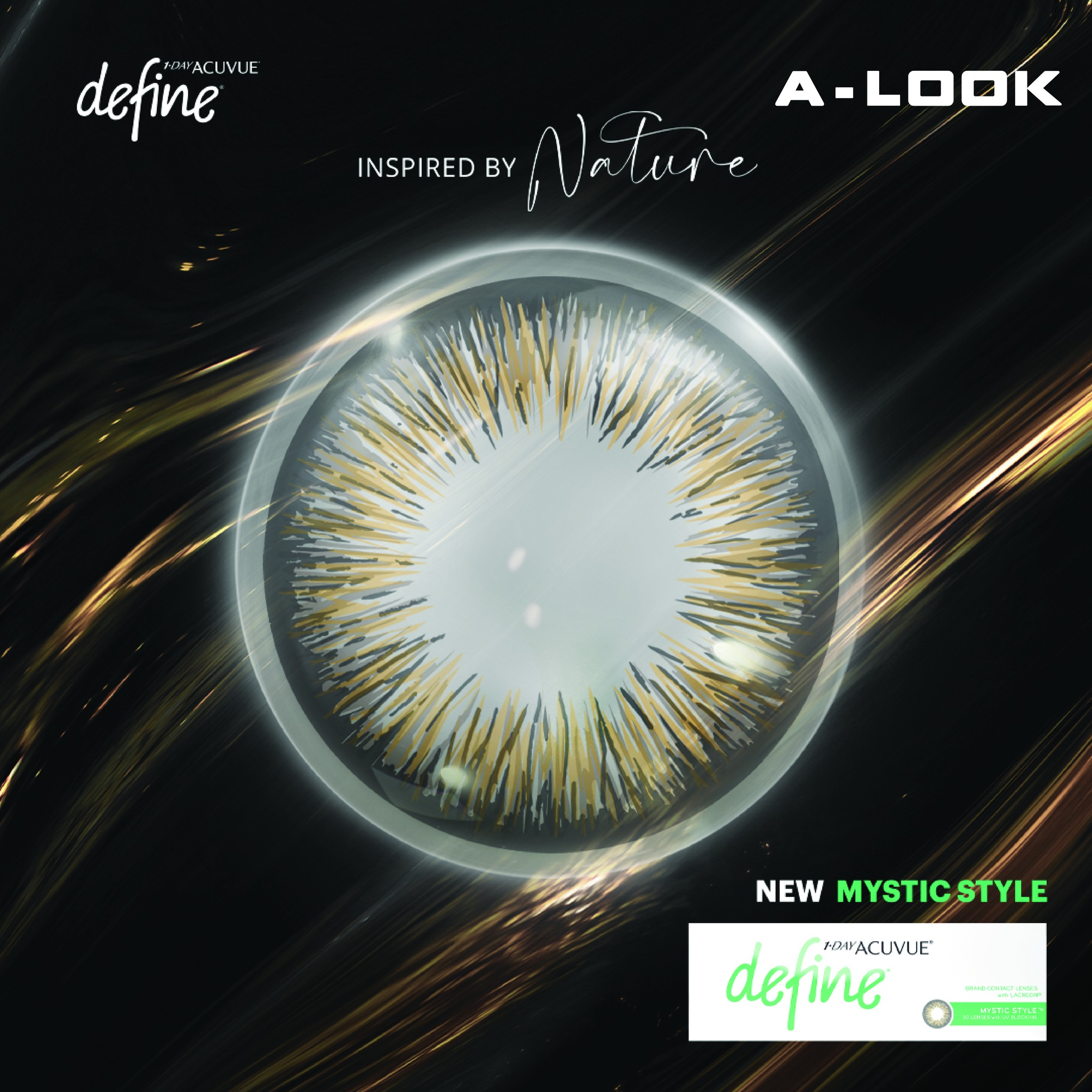 Acuvue DEFINE Mystic Style (MS) | 日拋 | 30片