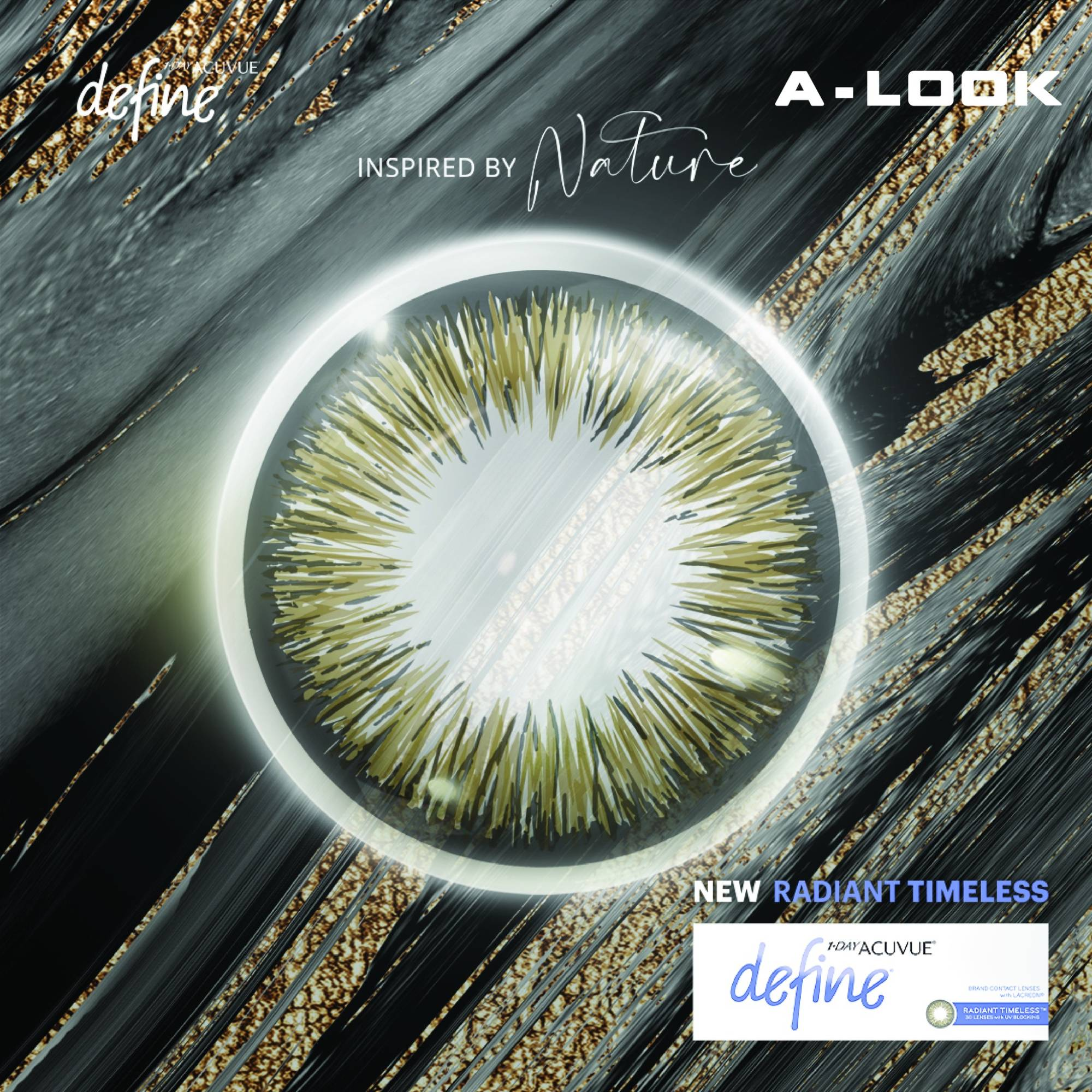 Acuvue DEFINE Radiant Timeless (RT) | 日拋 | 30片