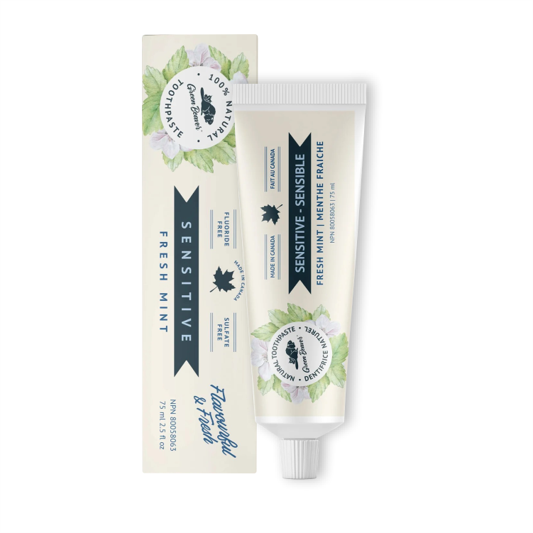 加拿大Green Beaver無氟特效牙膏