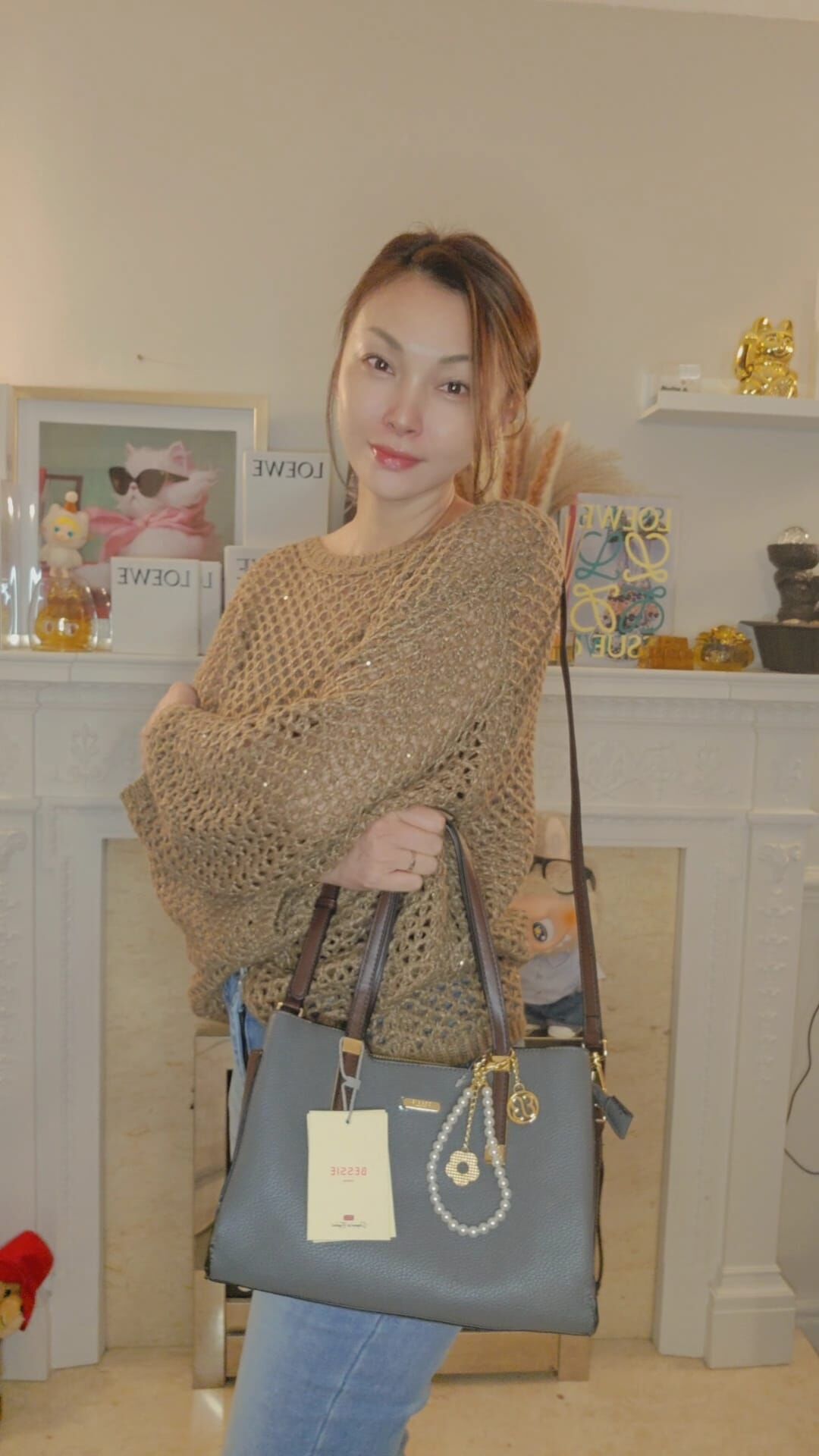 英國代購 (獨立訂單)-BESSIE BW6847 GREY