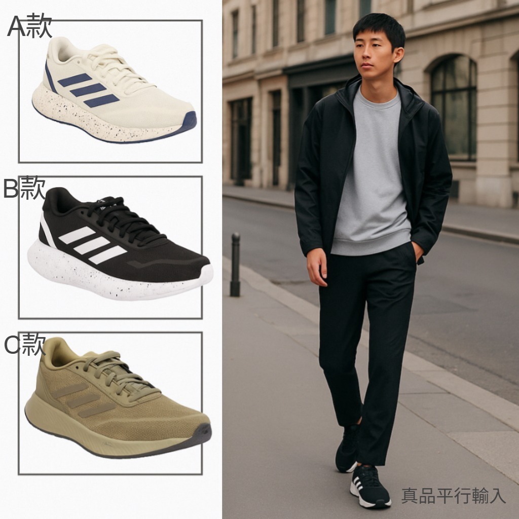 【預購】Adidas RunFalcon 5 H092562 男裝跑鞋