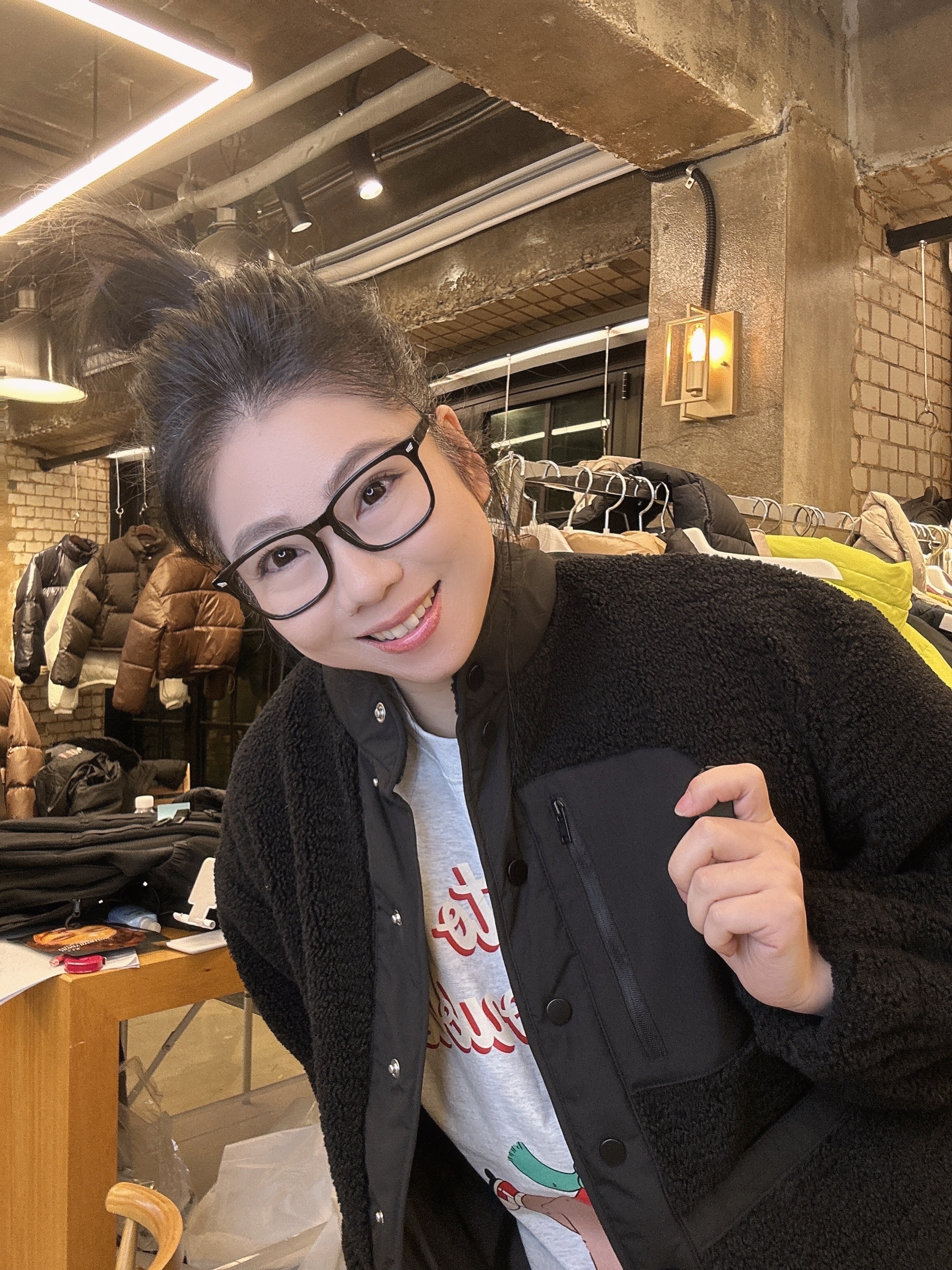 【直播】LL092421 羊羔絨羽絨 (BM 2222)