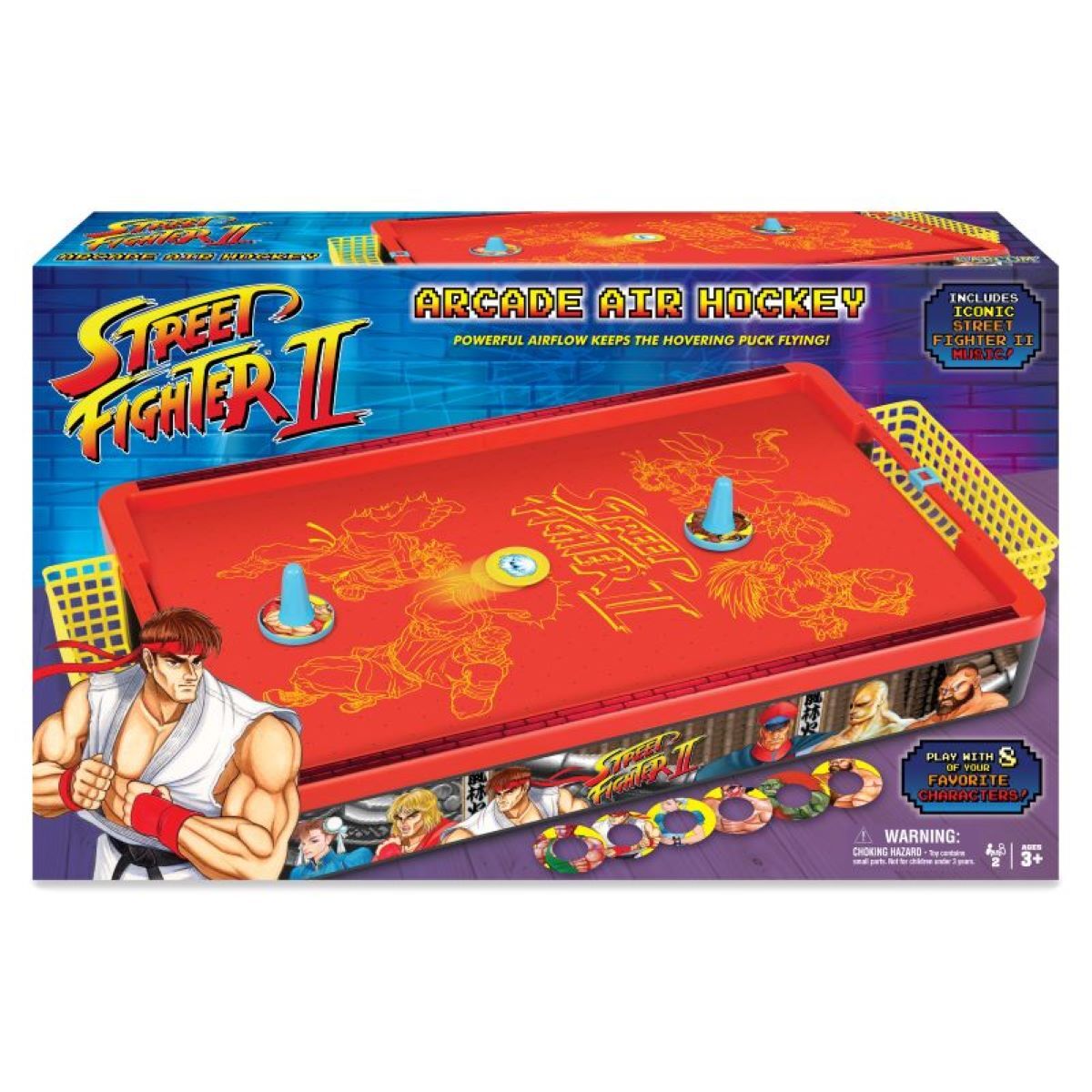 街頭霸王 II-桌上氣墊球