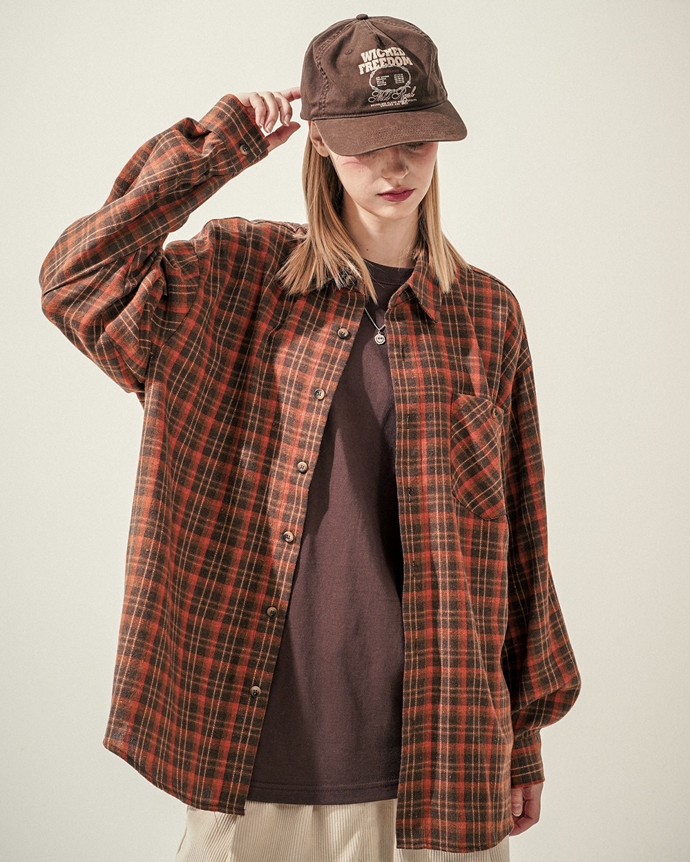 <預購> 韓國TWN ONUS復古格紋襯衫、外套