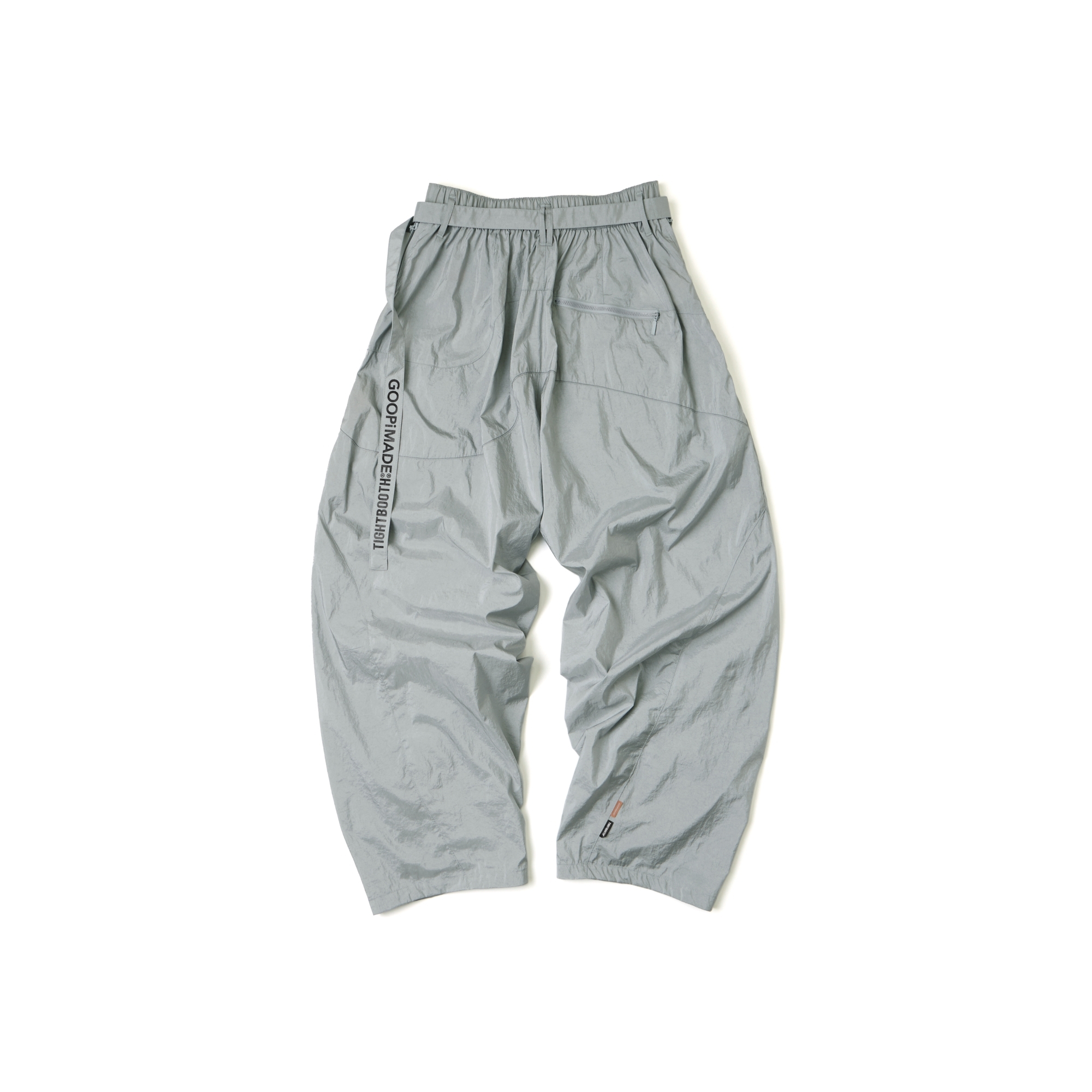 GOOPiMADE 2025 “GTB-03P” SP Strap Baggy Slacks - Gray