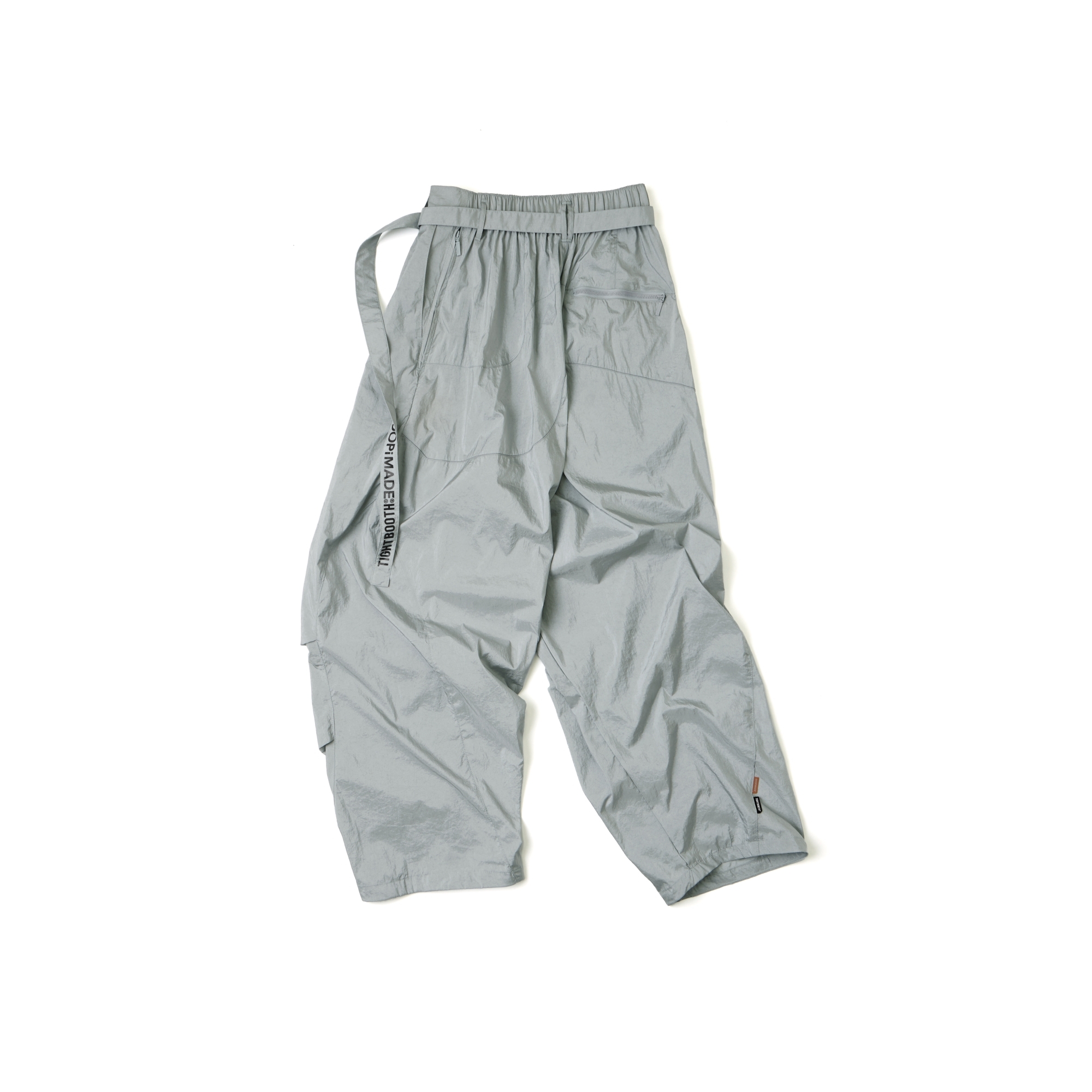 GOOPiMADE 2025 “GTB-03P” SP Strap Baggy Slacks - Gray