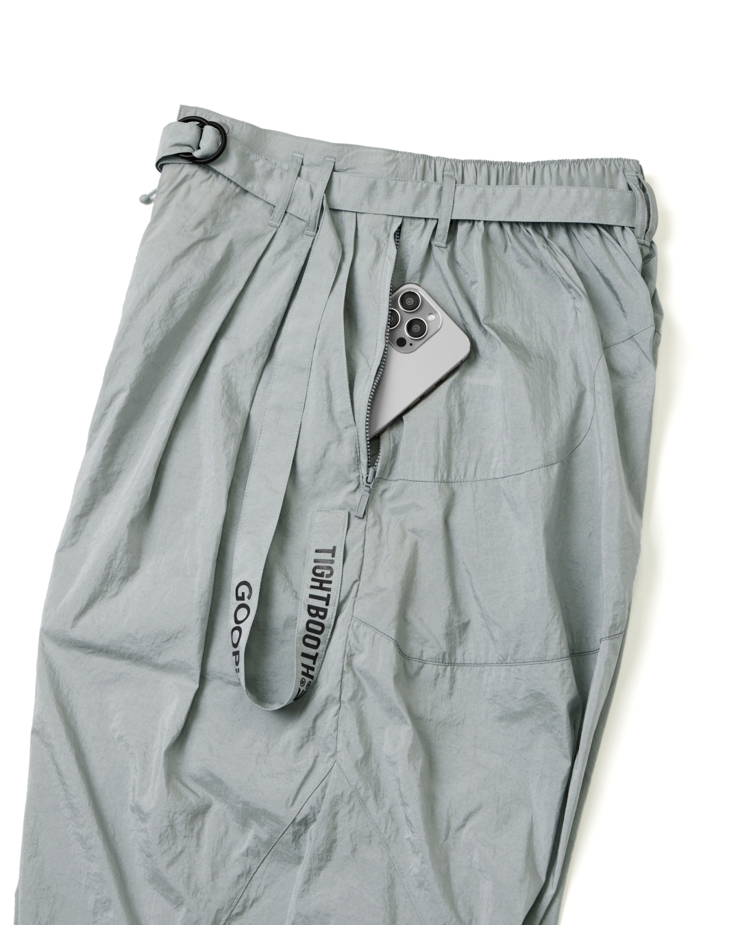 GOOPiMADE 2025 “GTB-03P” SP Strap Baggy Slacks - Gray