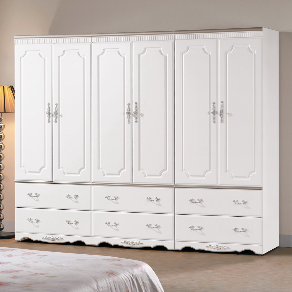 艾森塔8.1尺歐式組合衣櫃