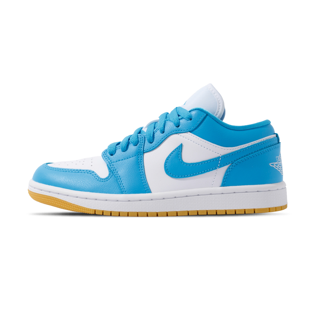 Nike Air Jordan 1 Low 女 藍白 復古 低筒 喬丹 AJ1 休閒 運動 休閒鞋 DC0774-104