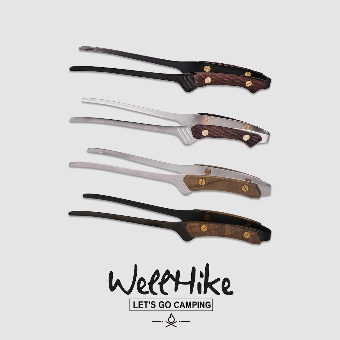 【WellHike】質感胡桃木燒烤夾 WKB0001900 G-C2-3