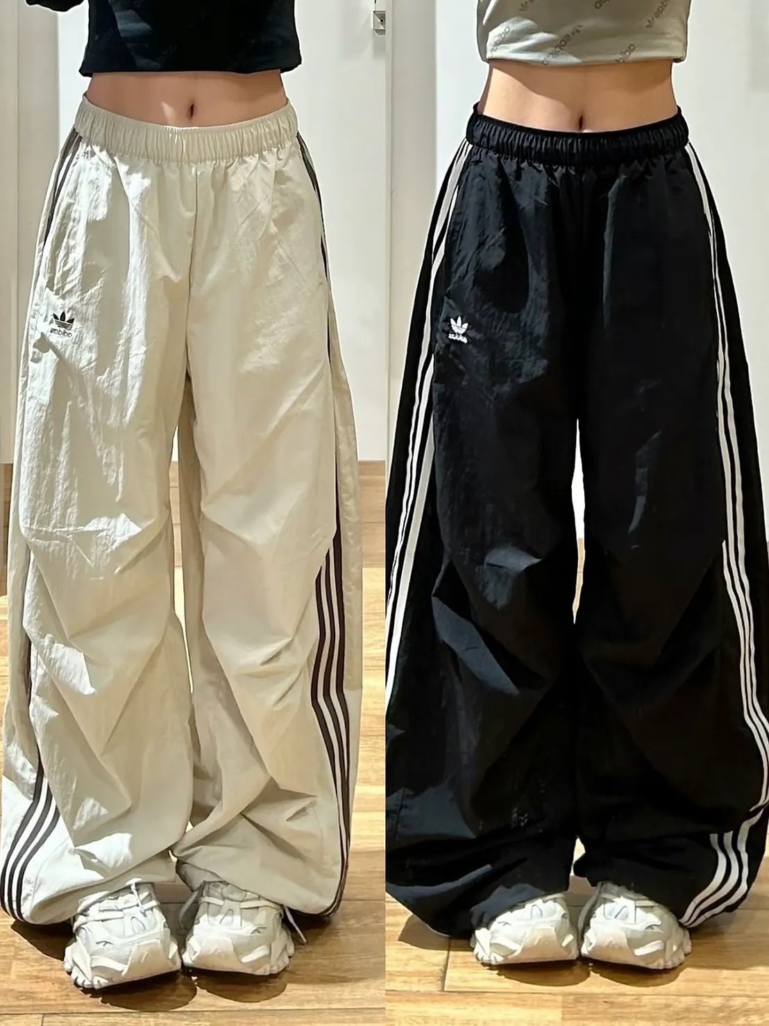 ADIDAS ORIGINALS MULTI POCKET PANTS 寬鬆長褲 兩色  傘兵褲