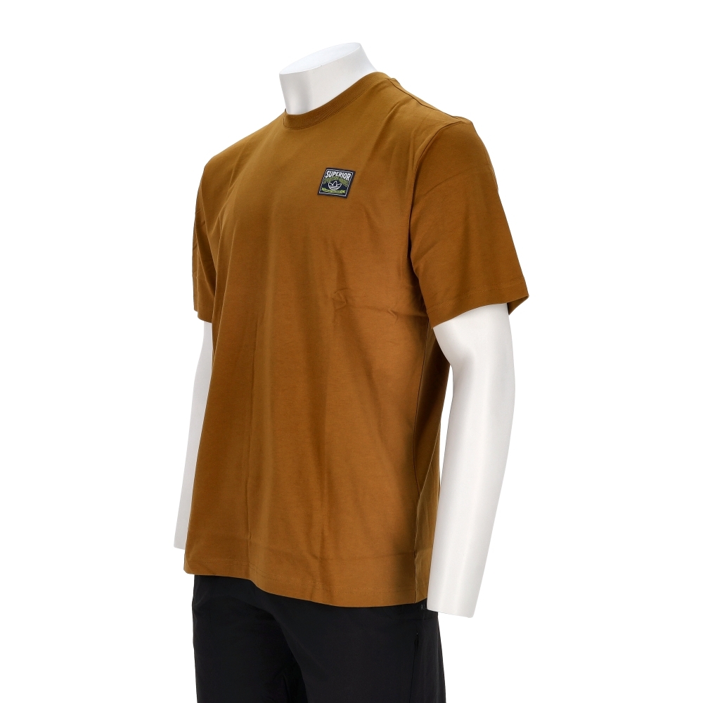 Adidas Graphic Lo Ss T 男款 咖啡色 寬鬆 印花 棉質 休閒 短袖 JW0160