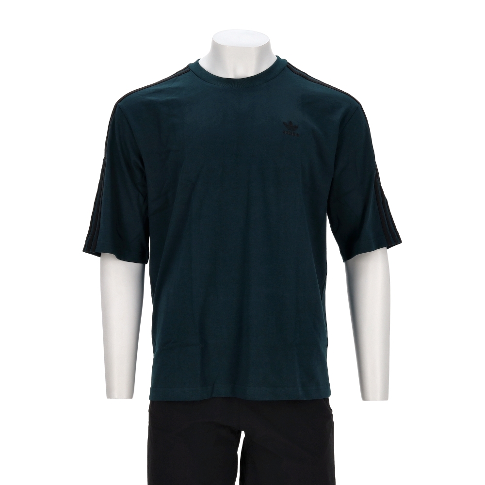 Adidas Oversize Tee 男款 綠色 寬鬆 圓領 棉質 T恤 休閒 短袖 JY1396