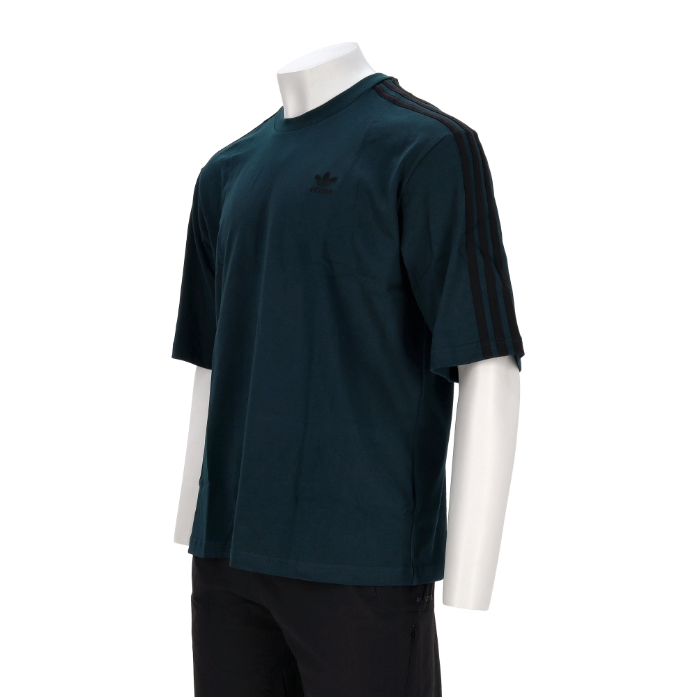 Adidas Oversize Tee 男款 綠色 寬鬆 圓領 棉質 T恤 休閒 短袖 JY1396