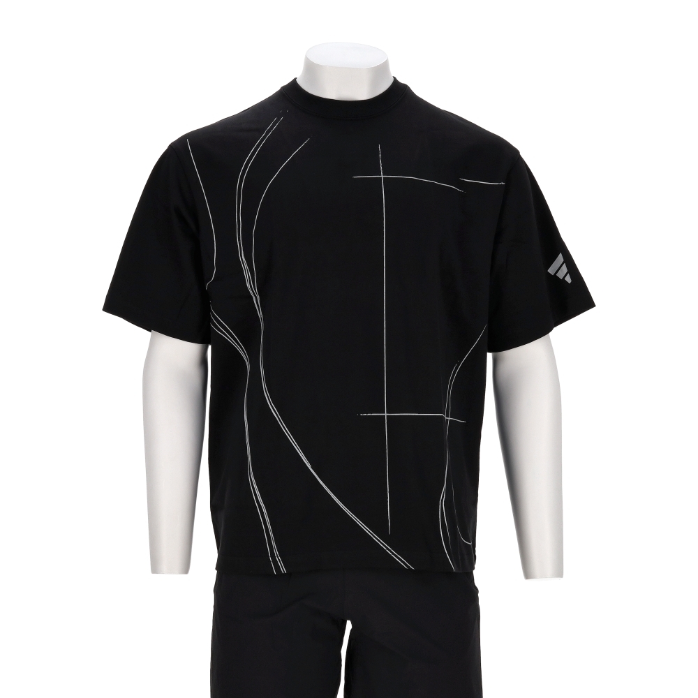 Adidas Fustl M Tee Ss2 男款 黑色 寬鬆 圓領 T恤 休閒 短袖 KC0124