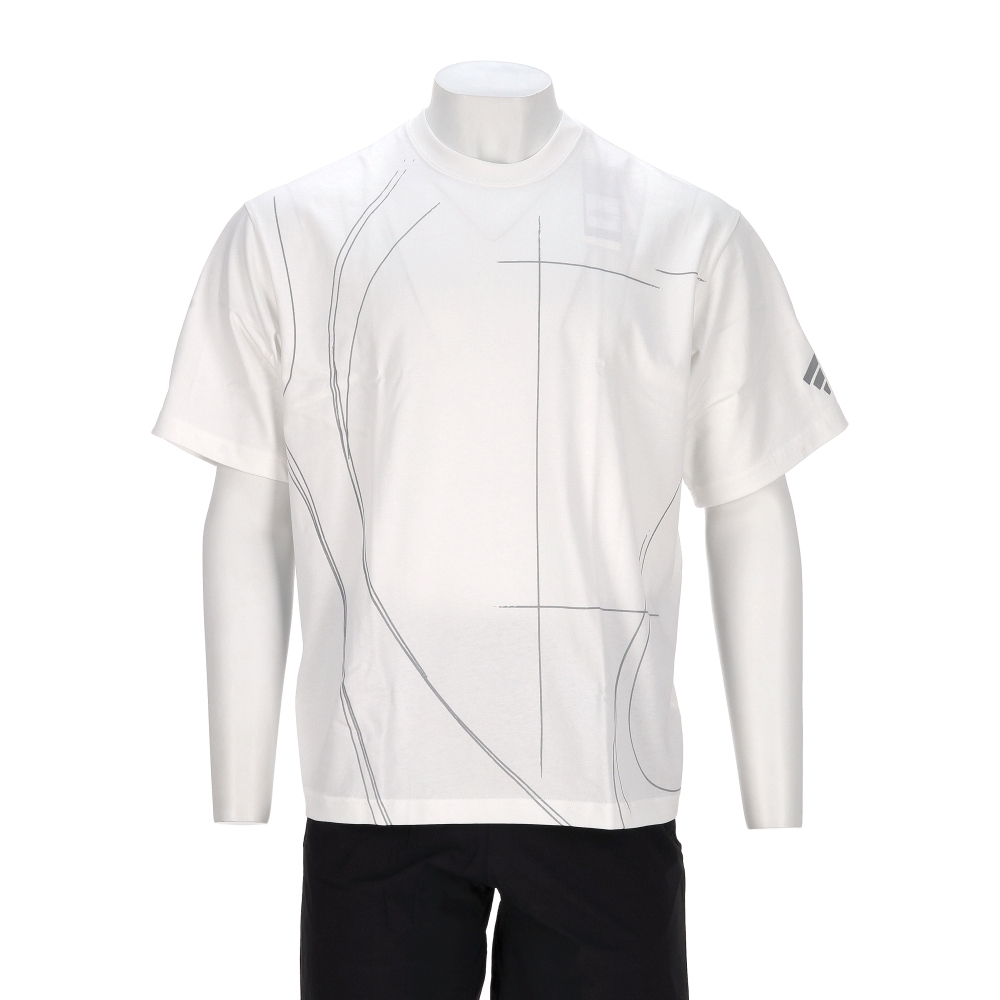 Adidas Fustl M Tee Ss2 男款 白色 寬鬆 圓領 T恤 休閒 短袖 KC0126