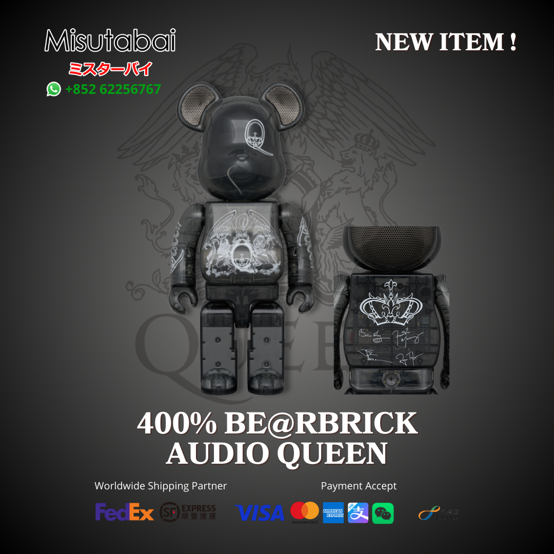 400% BearBrick AUDIO QUEEN (Portable Bluetooth® Speaker)