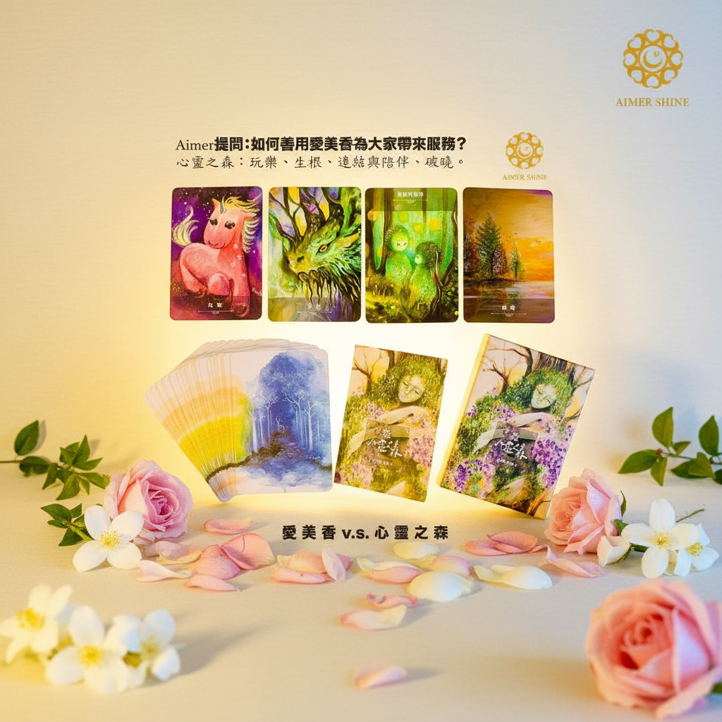 「心靈之森」能量牌卡🌳