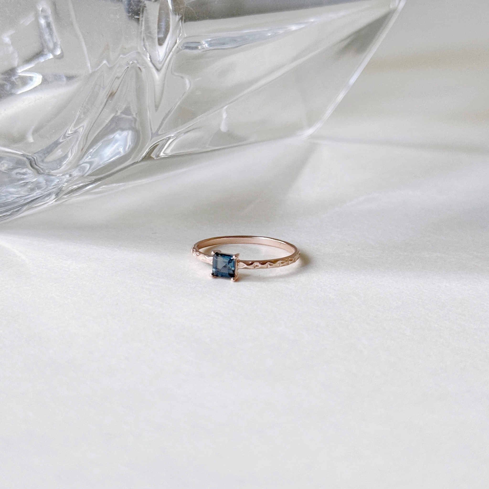 Square倫敦托帕石戒指