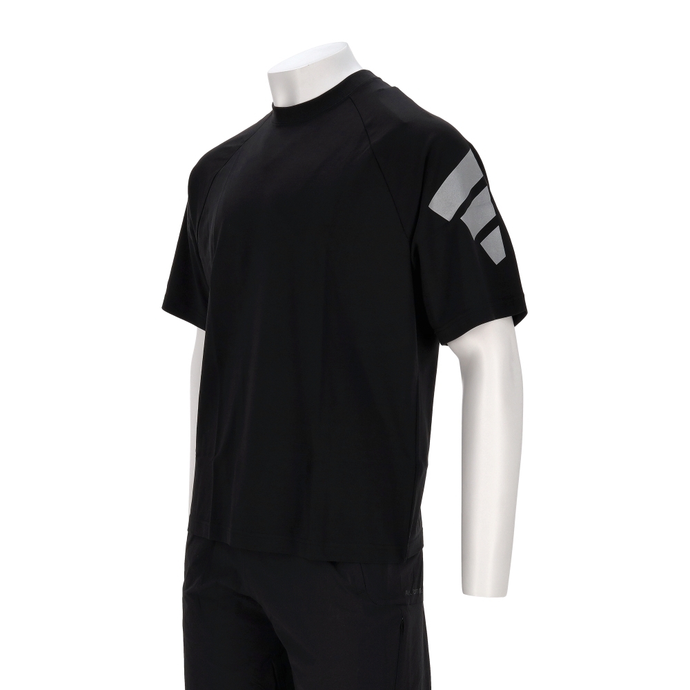 Adidas Fustl M Tee Ss3 男款 黑色 寬鬆 印花 T恤 休閒 短袖 KH1485