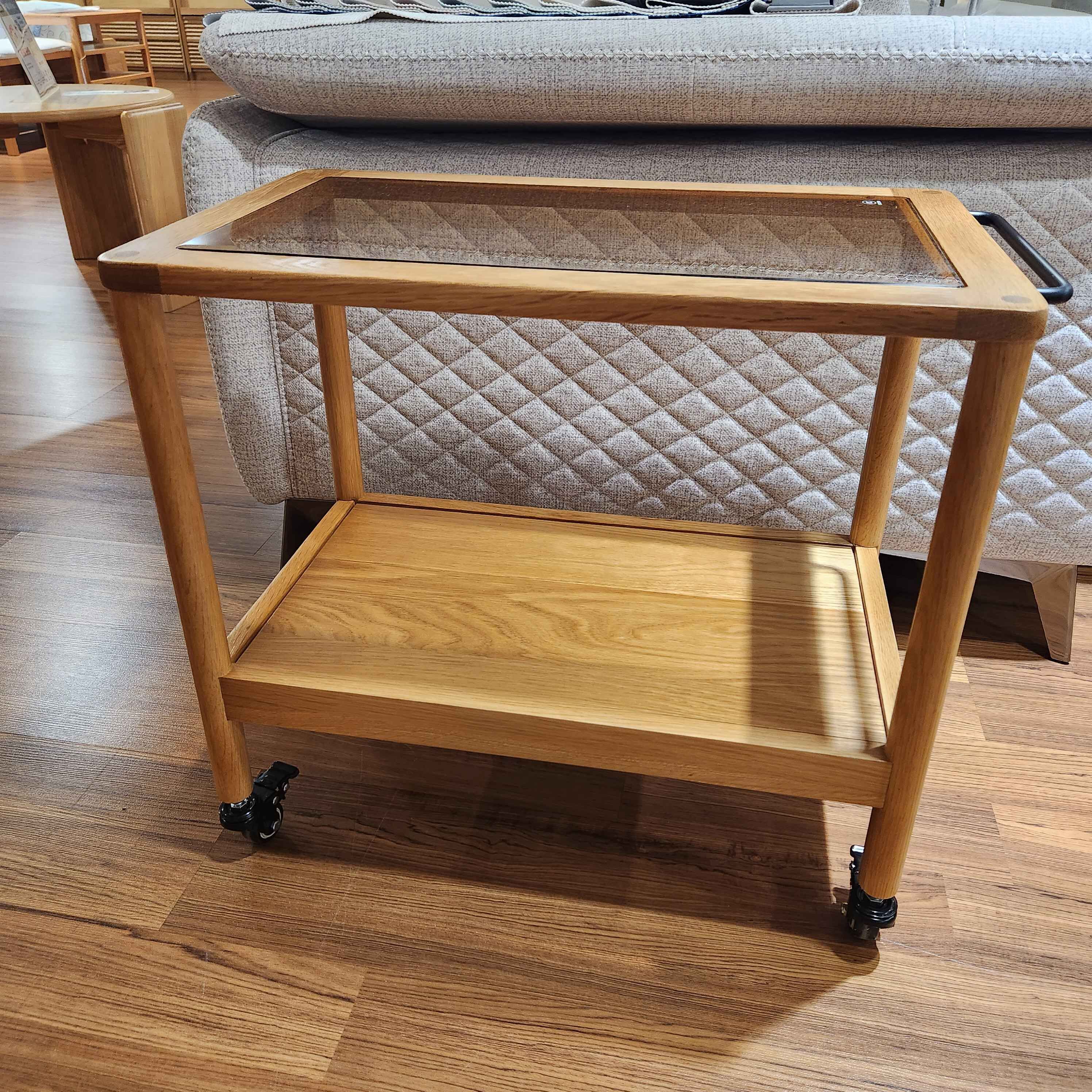 〖特惠款〗實木移動邊几 FP-0082