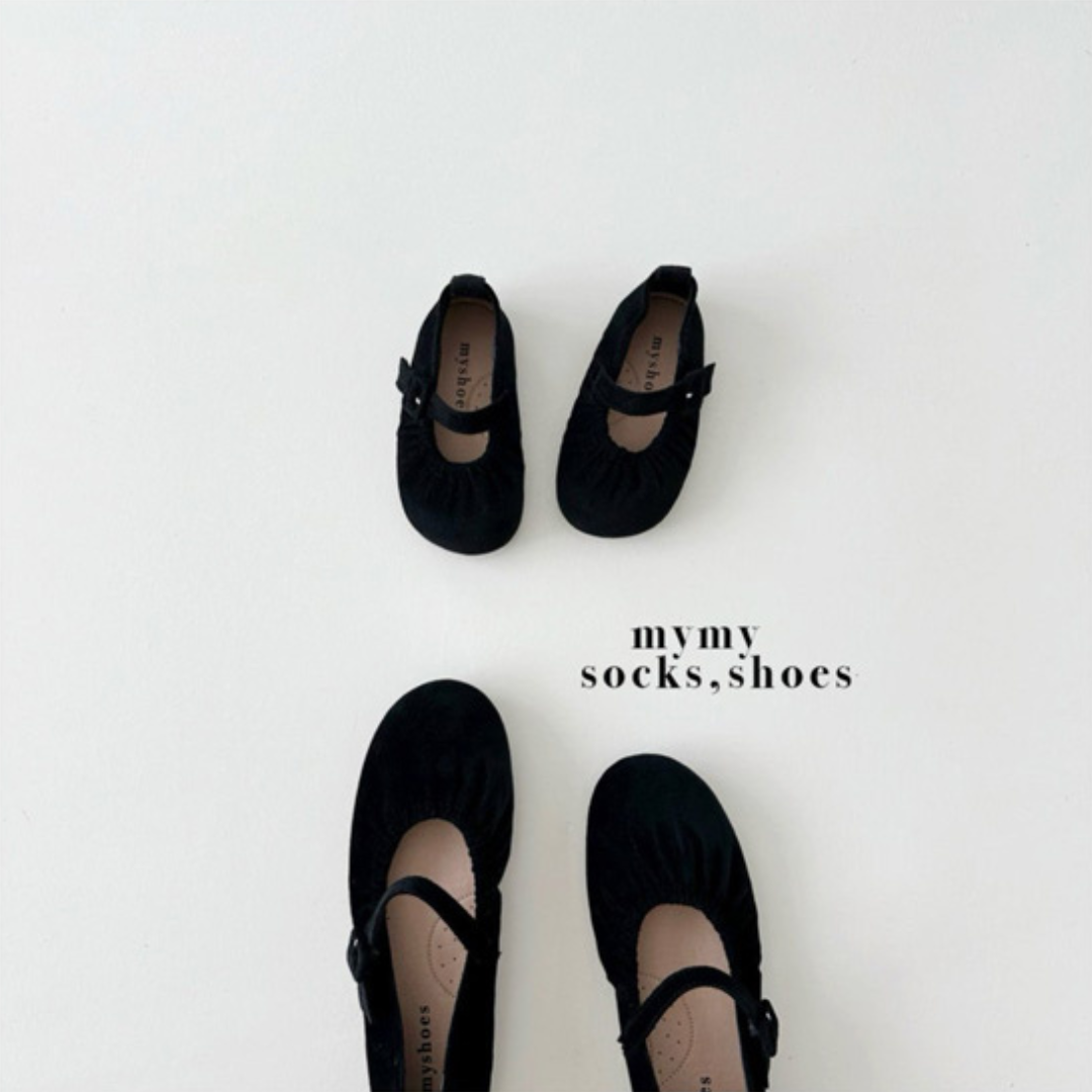 韓國 mysocks 親子款絨感包鞋-KIDS/MOM