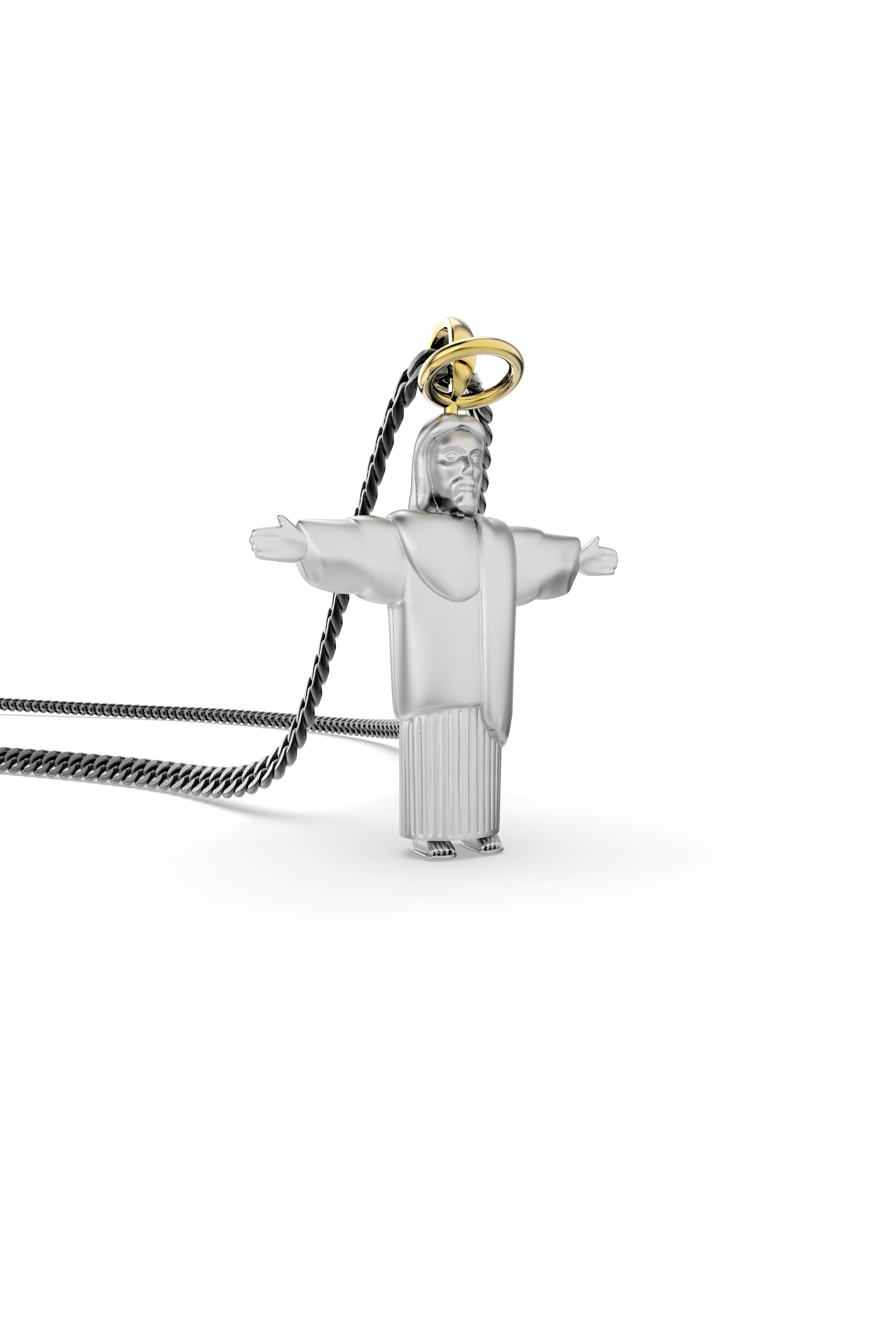 𝐌𝐞𝐭𝐚𝐥𝐦𝐨𝐫𝐩𝐡𝐨𝐬𝐞 ｜MTM 比利時耶穌金屬項鍊