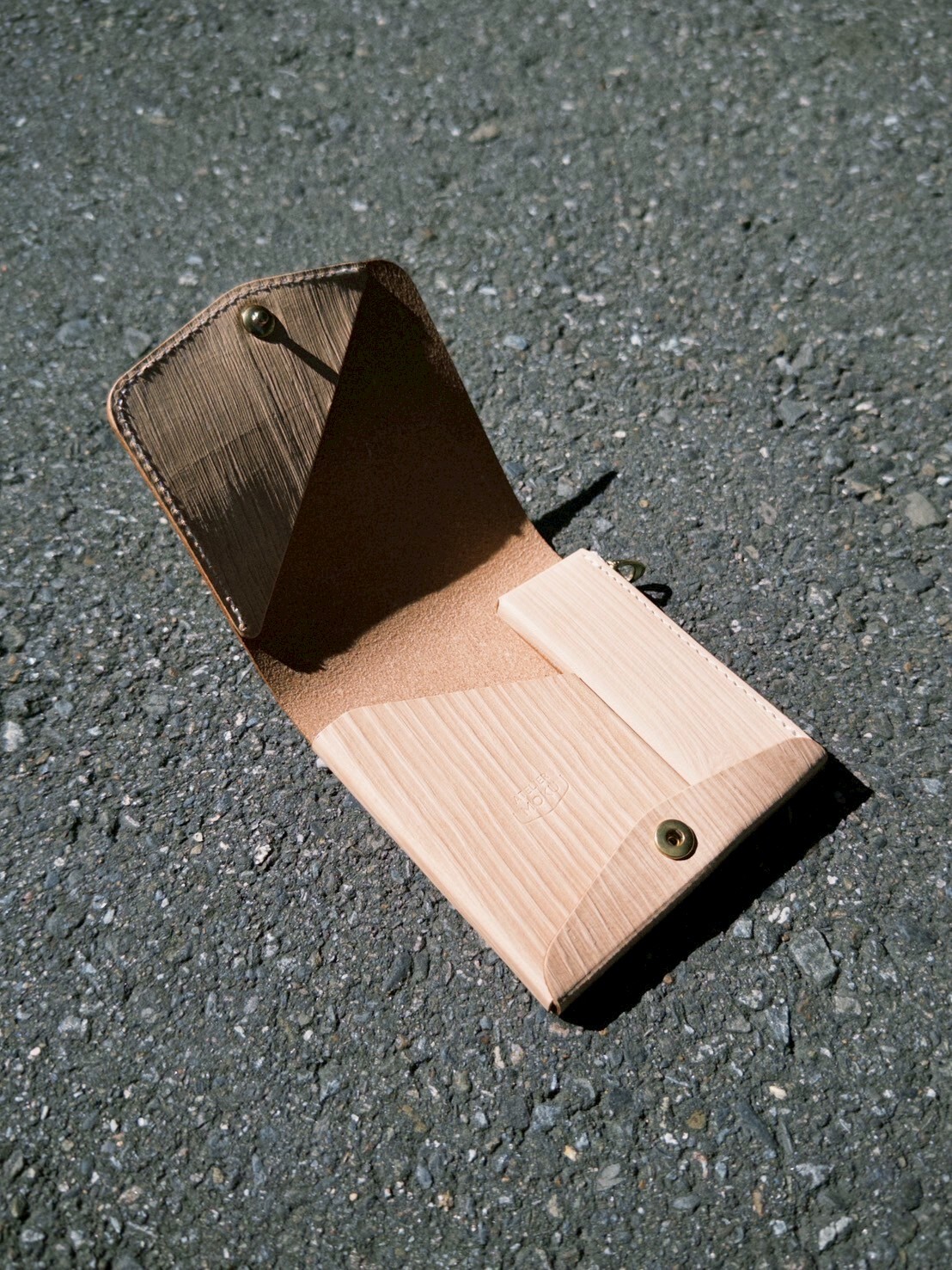 [ATELIER MOKU] 小而薄的皮夾 | SAKU ver.3 Mokume