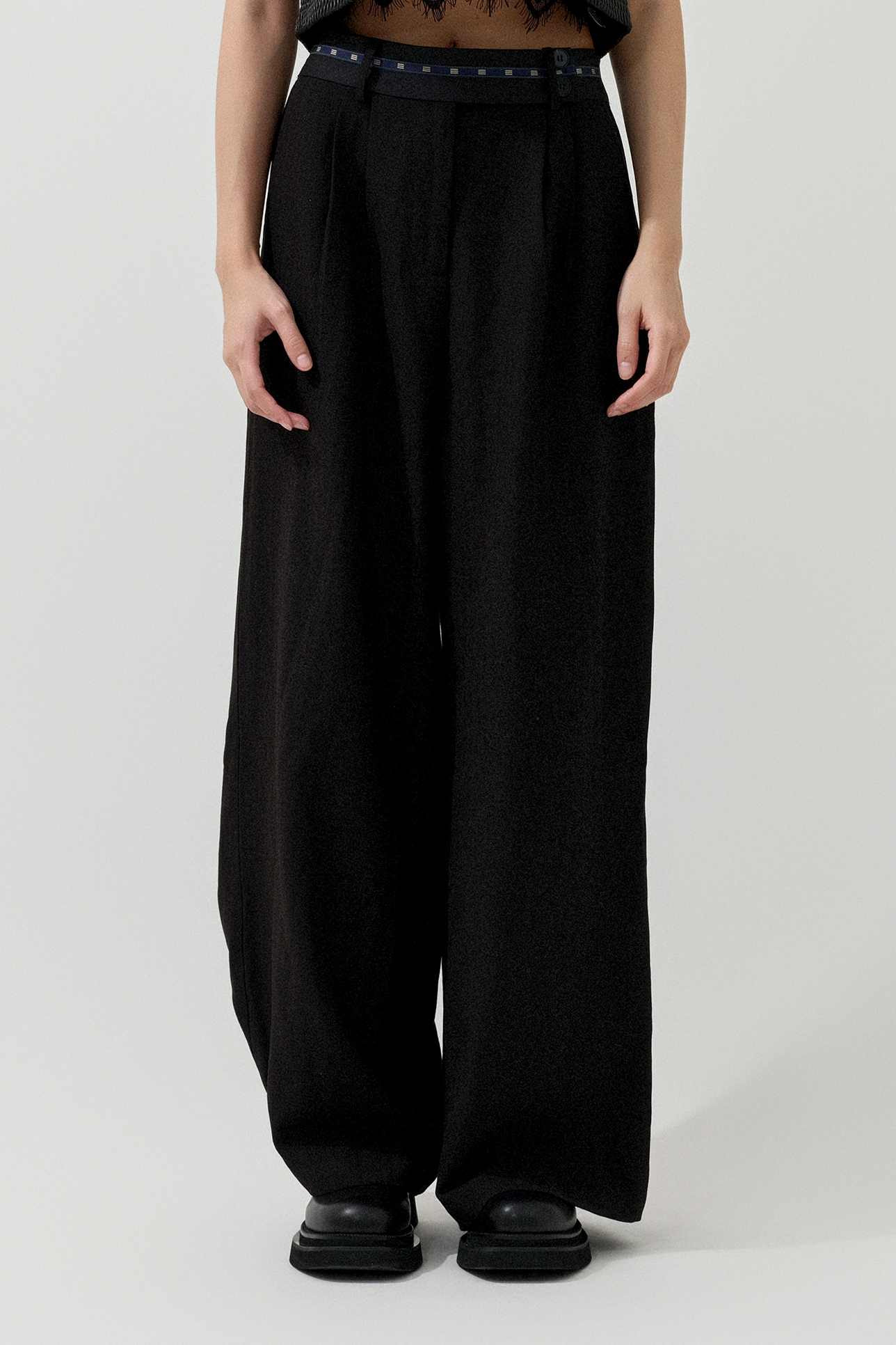 褲頭內襯邊闊西褲（預購產品）