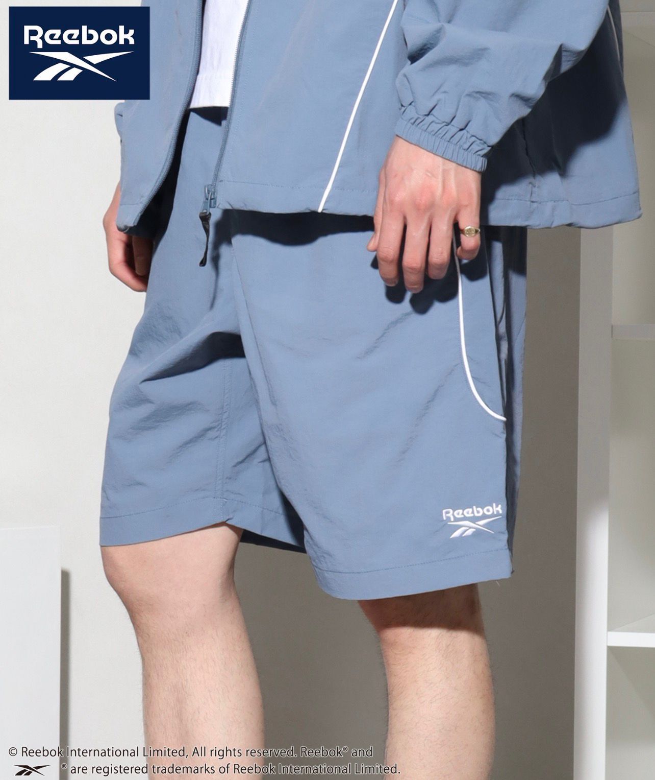 【預購】JN092601 Reebok 尼龍短褲