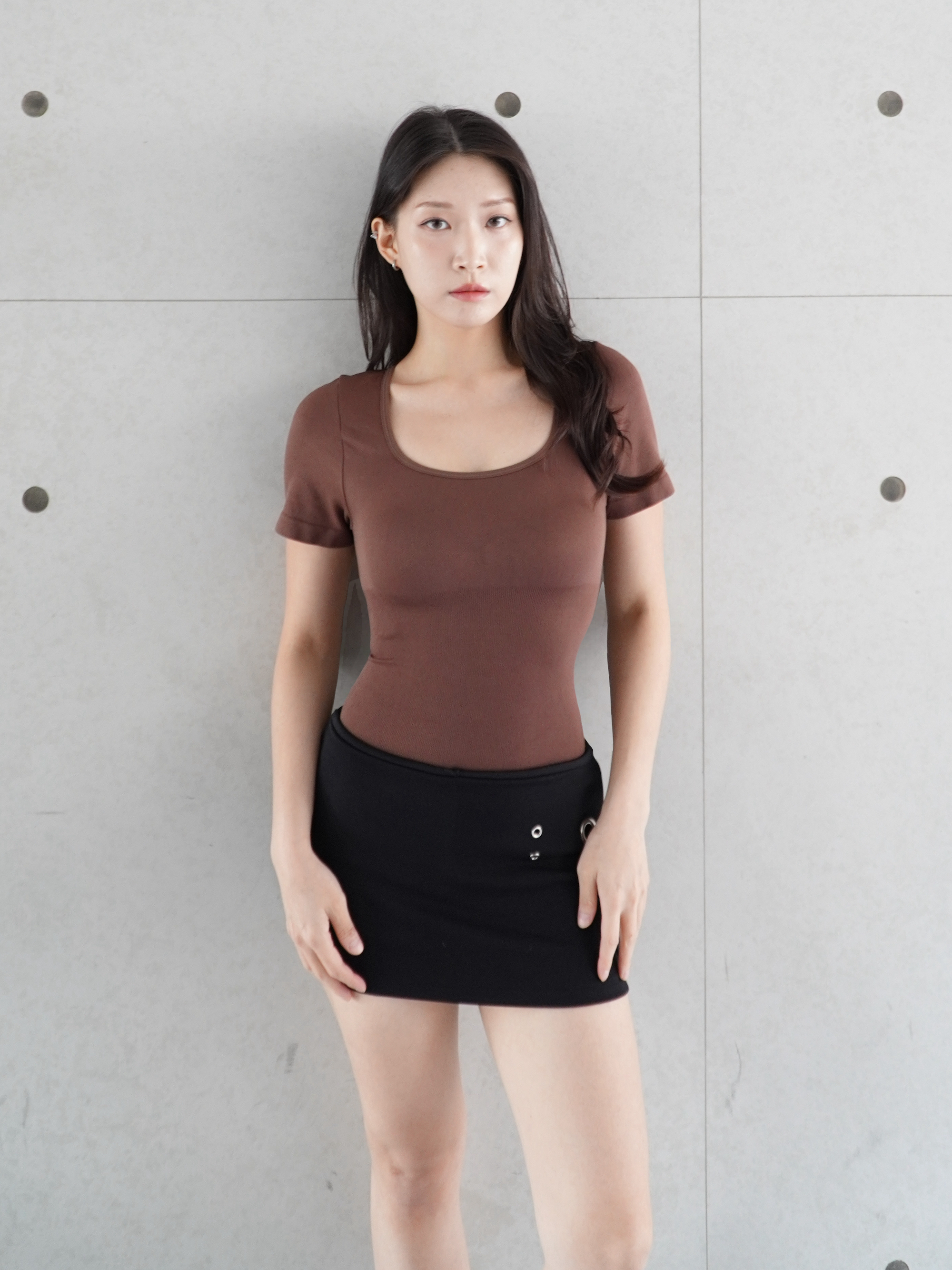 完美曲線漫畫感塑身衣(短袖無罩杯)