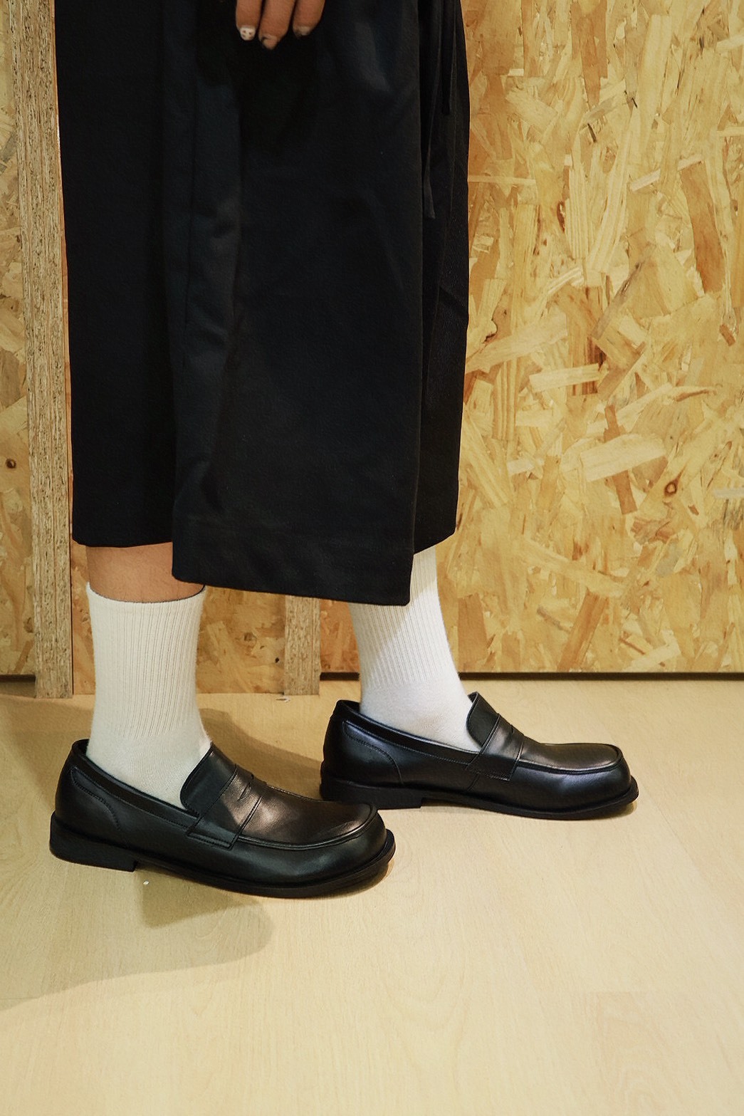 韓版 簡約百搭 皮鞋 #樂福鞋