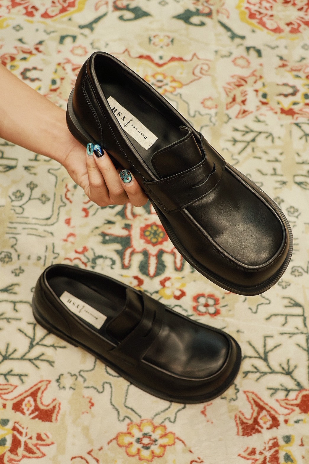 韓版 簡約百搭 皮鞋 #樂福鞋