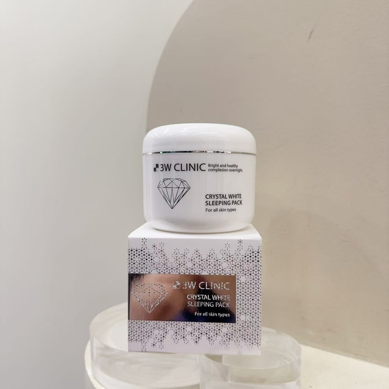 3W CLINIC - 水光晶透睡美人面膜