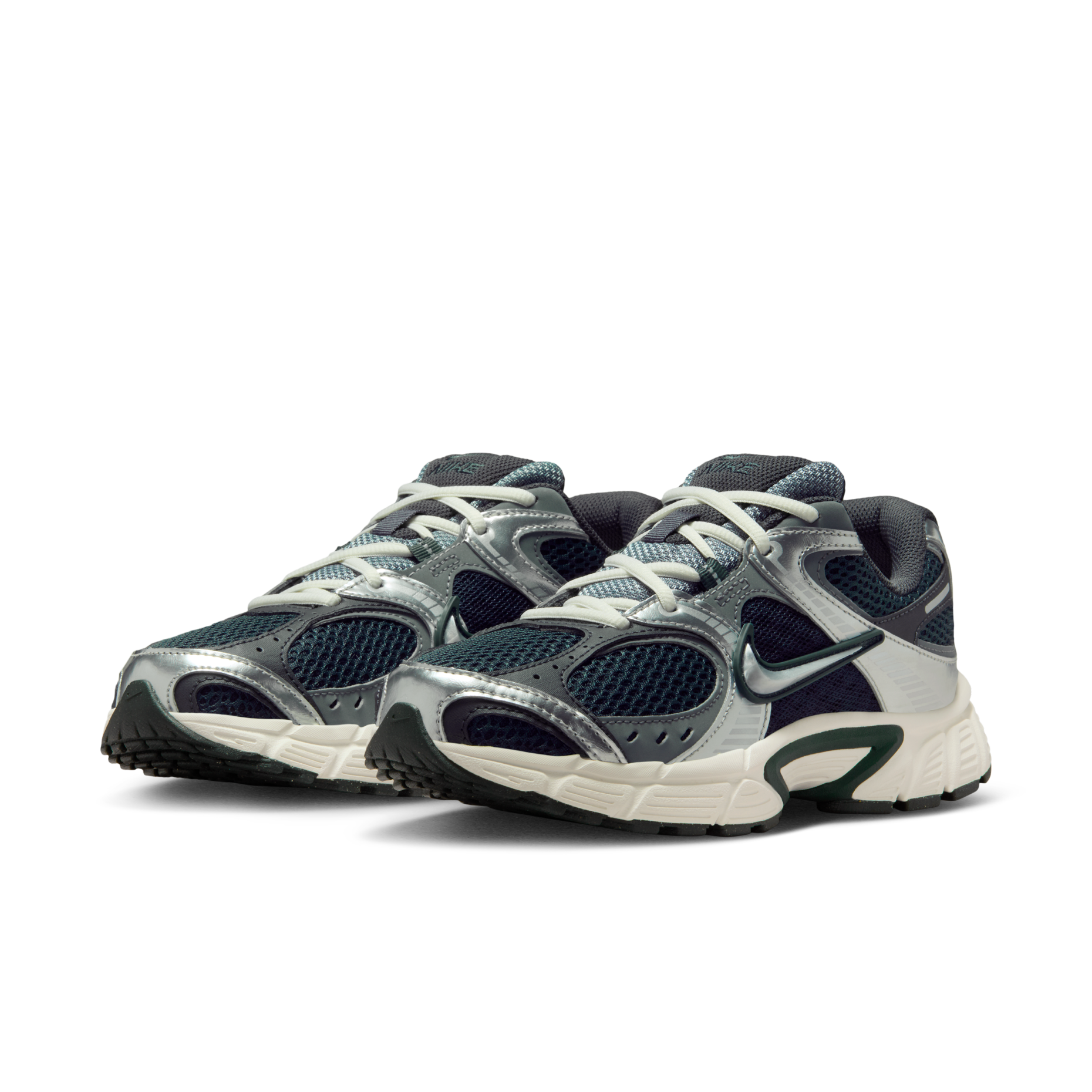 女鞋 NIKE V5 RNR 煙灰銀綠 復古 休閒 透氣 慢跑鞋【HQ7901-300】NLV5