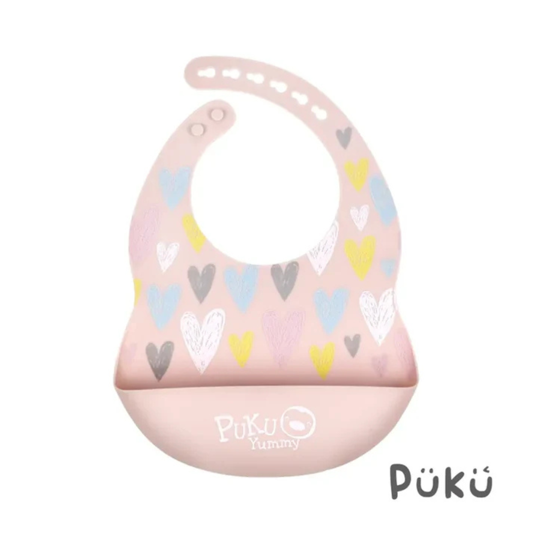 Puku Yummy矽膠圍兜