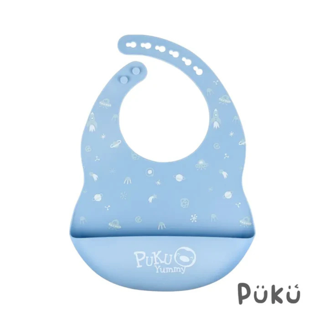 Puku Yummy矽膠圍兜