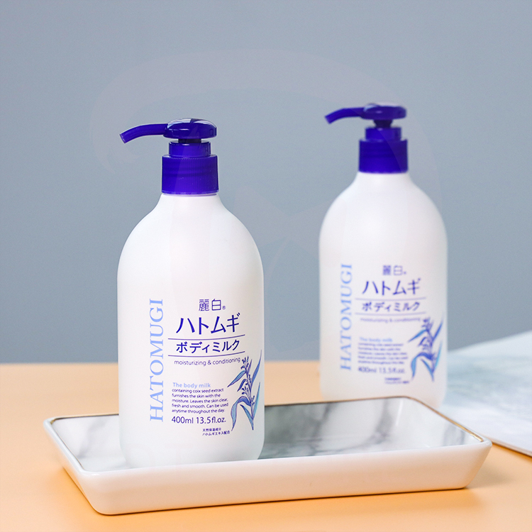 日本 熊野 麗白薏仁身體乳液 400ml【AU021】