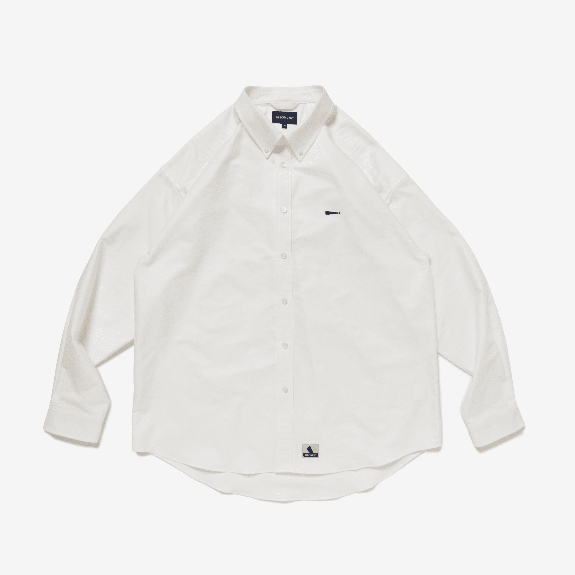 2025AW DESCENDANT KENNEDY'S OXFORD LS SHIRT 鯨魚 長袖 襯衫 現貨 252CPDS-SHM01