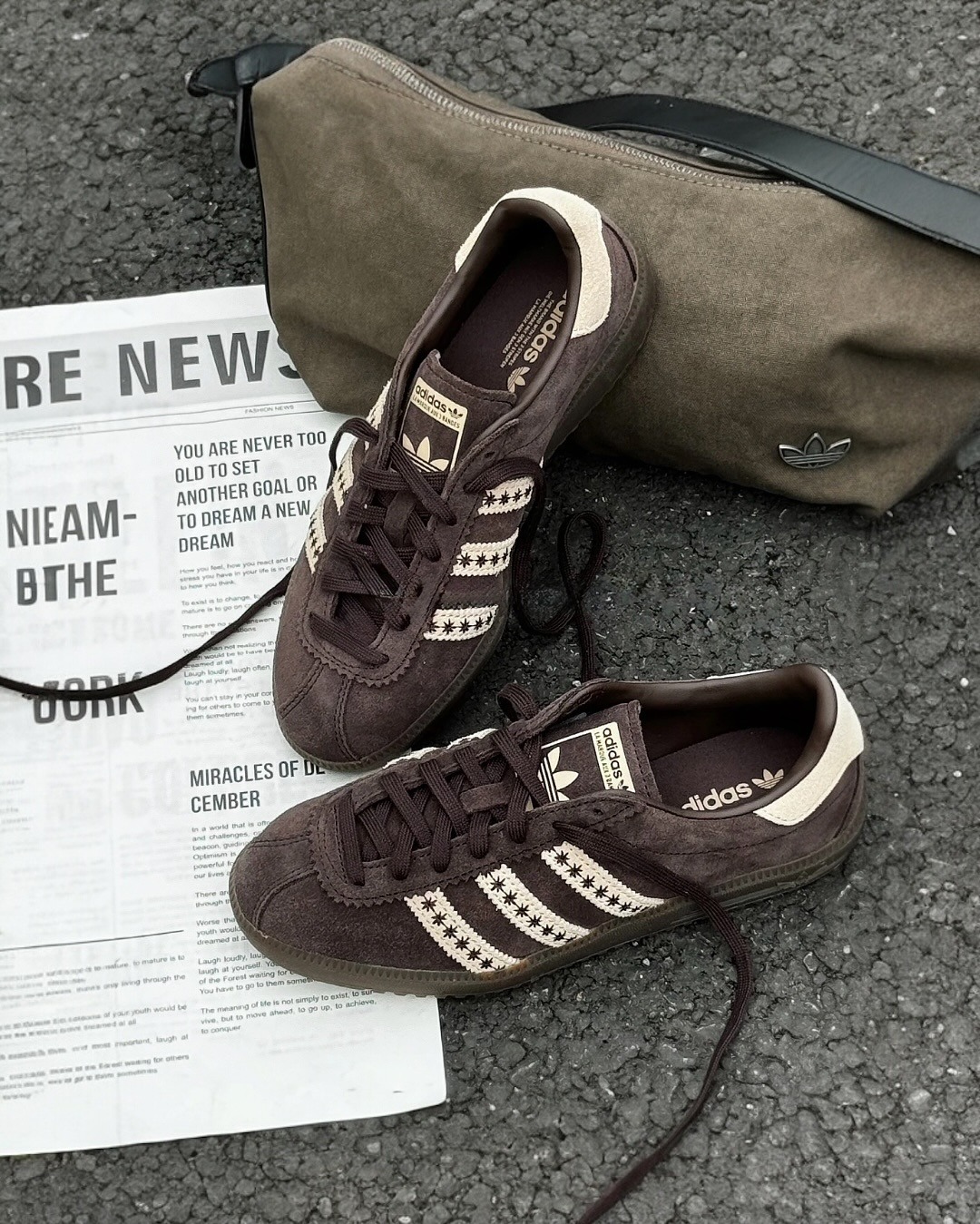 Adidas Originals Bermuda 巧克力咖啡 楓葉印 美拉德 可可棕 復古 德訓鞋 JS3971